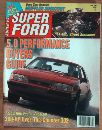SUPER FORD 1990 APR - SALEEN TALKS, GEORGE MONTGOMERY